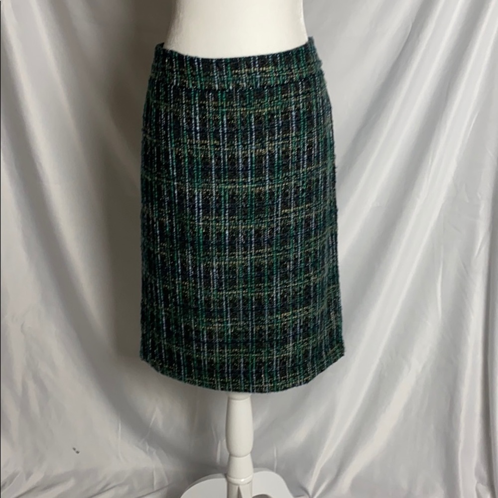 CLEARANCE Ann Taylor Lined Tweed Skirt